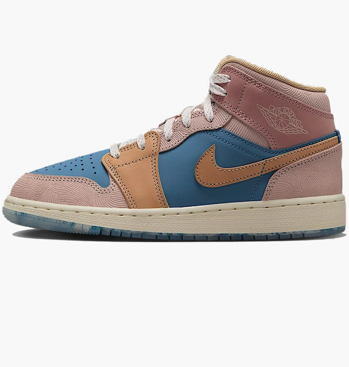 Кросівки жіночі Air Jordan 1 Mid Gs Zen Brown/Multi FN7452-400