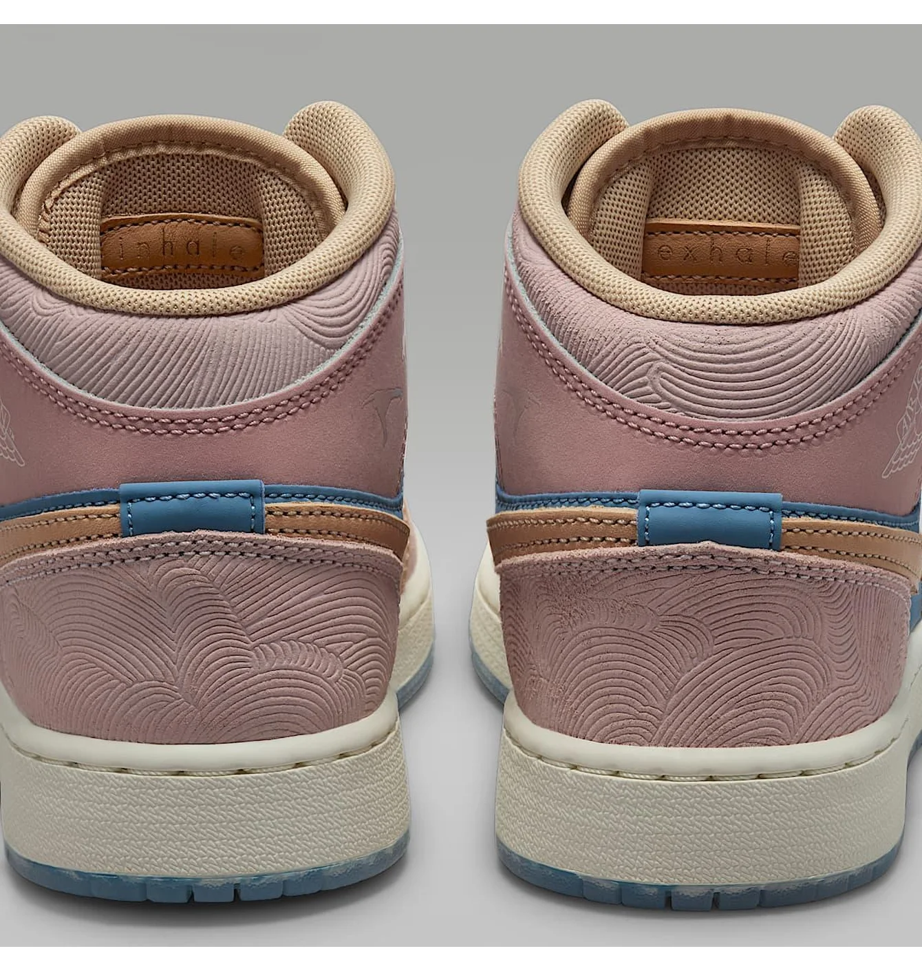 Кросівки жіночі Air Jordan 1 Mid Gs Zen Brown/Multi FN7452-400