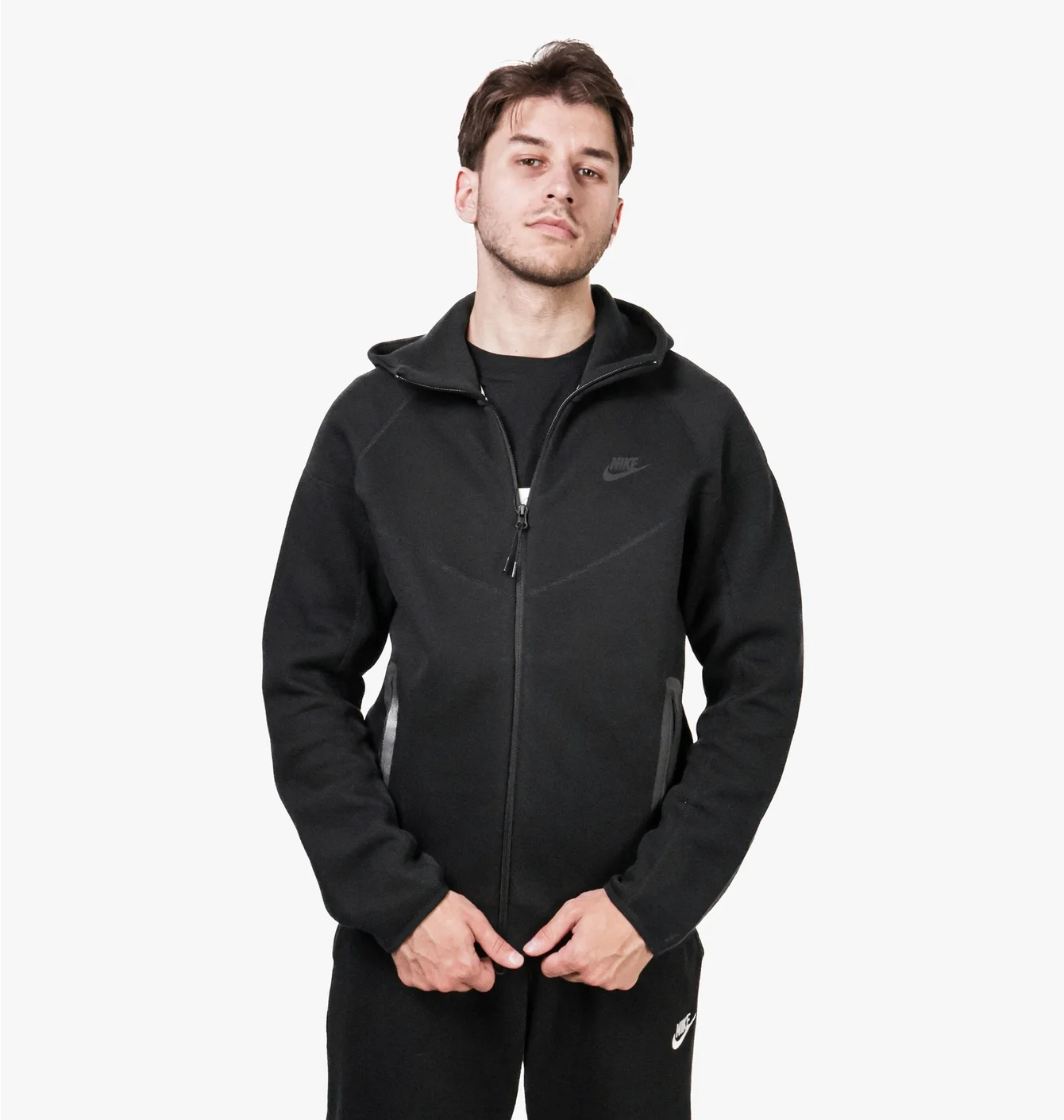 M NK TCH FLC FZ WR HOODIE