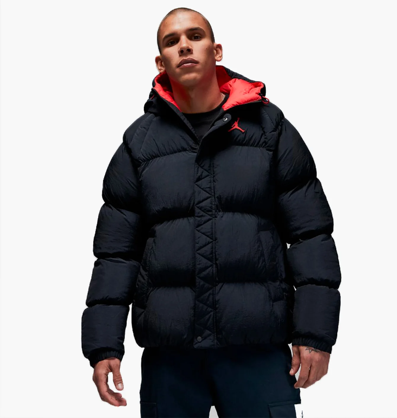 Пуховик чоловічий Air Jordan M J Ess Puffer Jacket Black Dq7348-010
