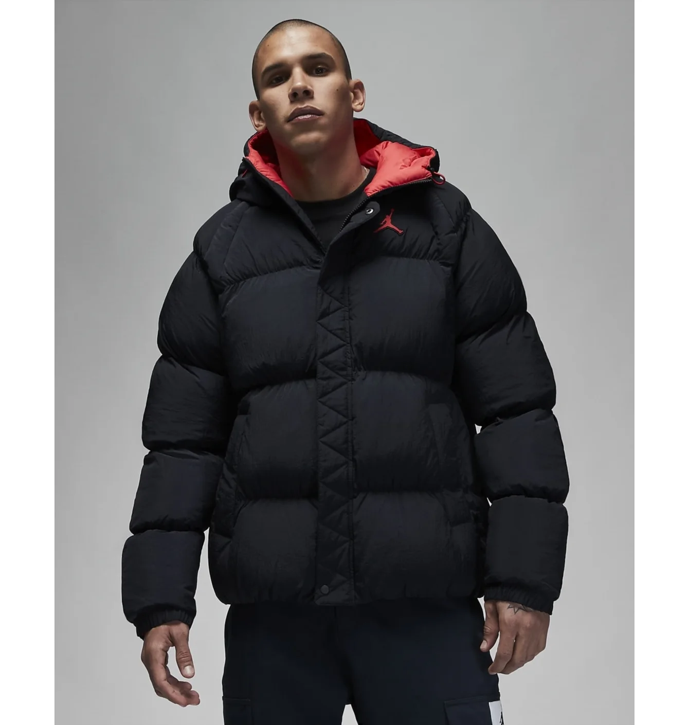 Пуховик чоловічий Air Jordan M J Ess Puffer Jacket Black Dq7348-010