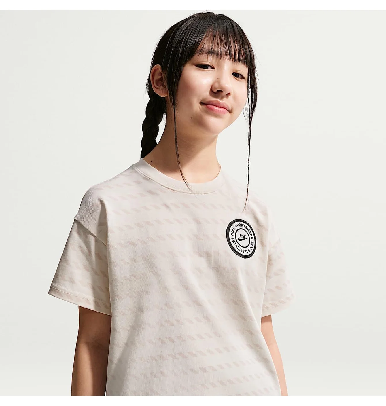 Футболка дитяча Nike Sportswear Max90 T-Shirt Beige IO8211-047