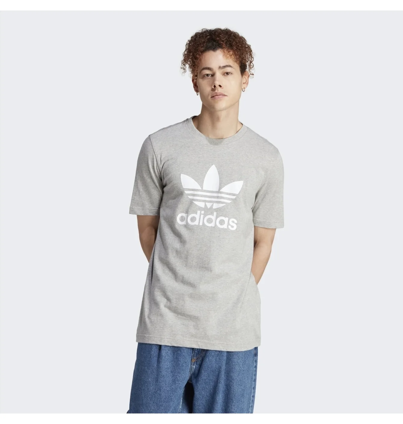Adidas Adicolor Classics Trefoil Tee Grey