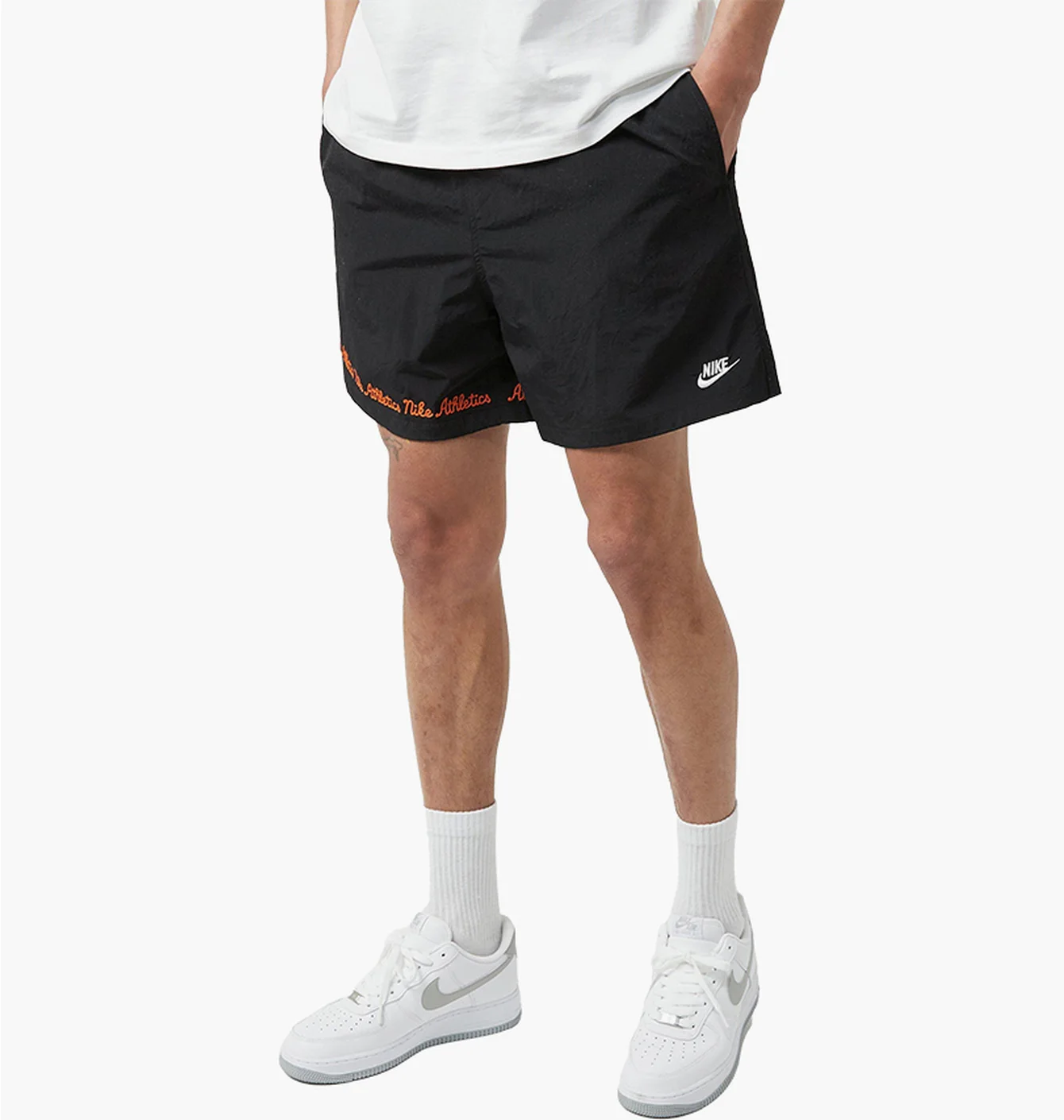 Шорти чоловічі Nike Club Varsity Flow Shorts Black FV5661-010