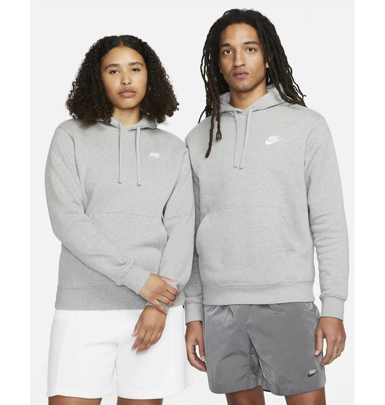 Худі чоловіче Nike NSW Club Crew Grey BV2654-063