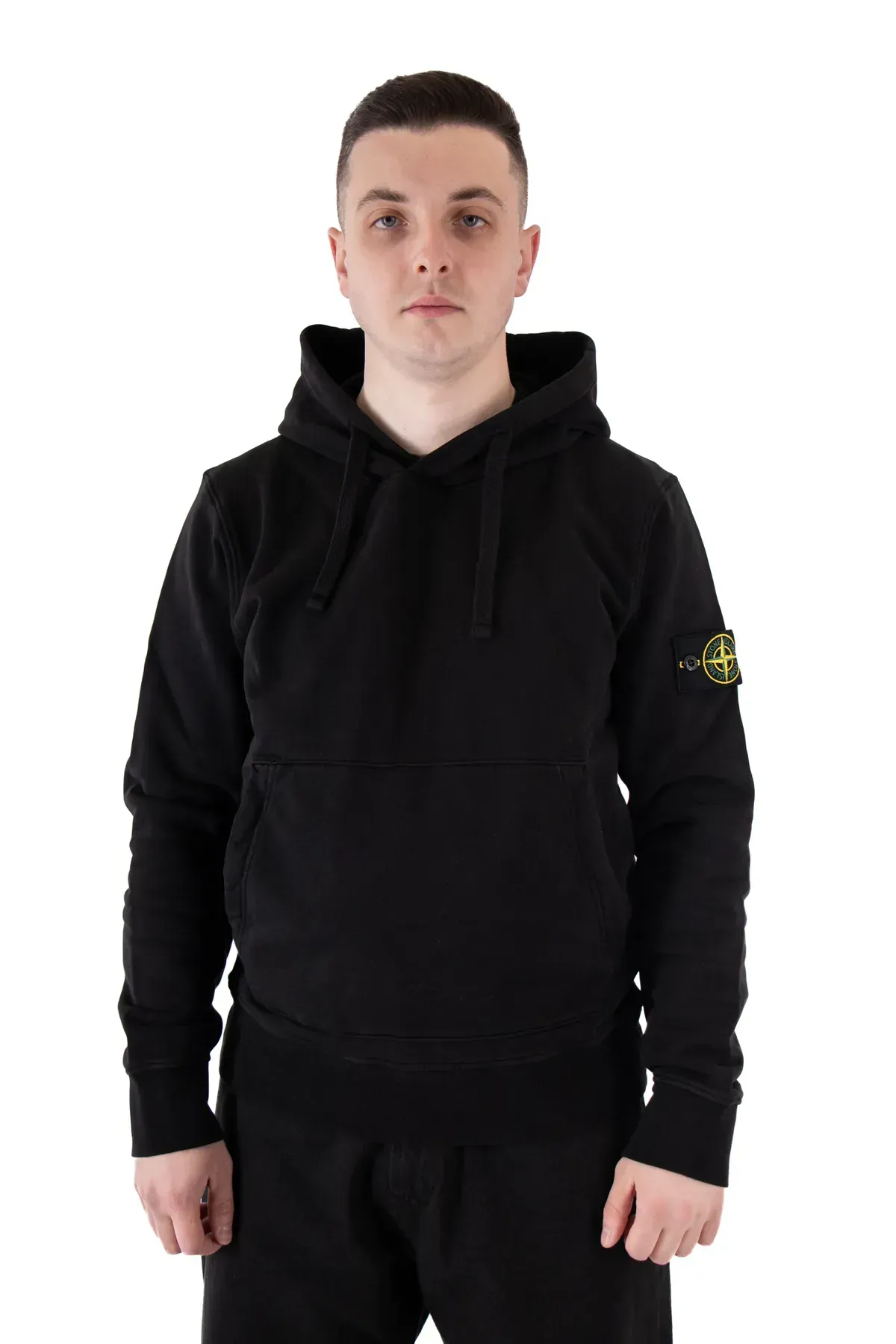 Бомбер чоловічий Stone Island Stone Island Logo Patch Hoodie (791564151-A0029)