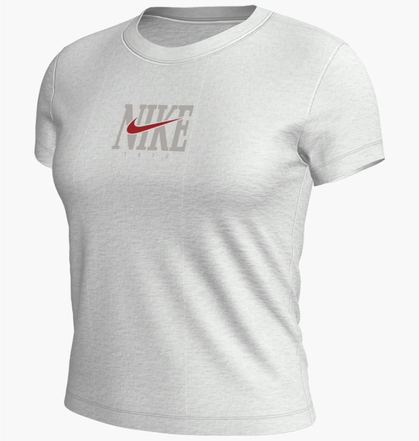 Футболка жіноча Nike Sportswear Ss Slim Tee Pnx Grx Grey IB2444-051
