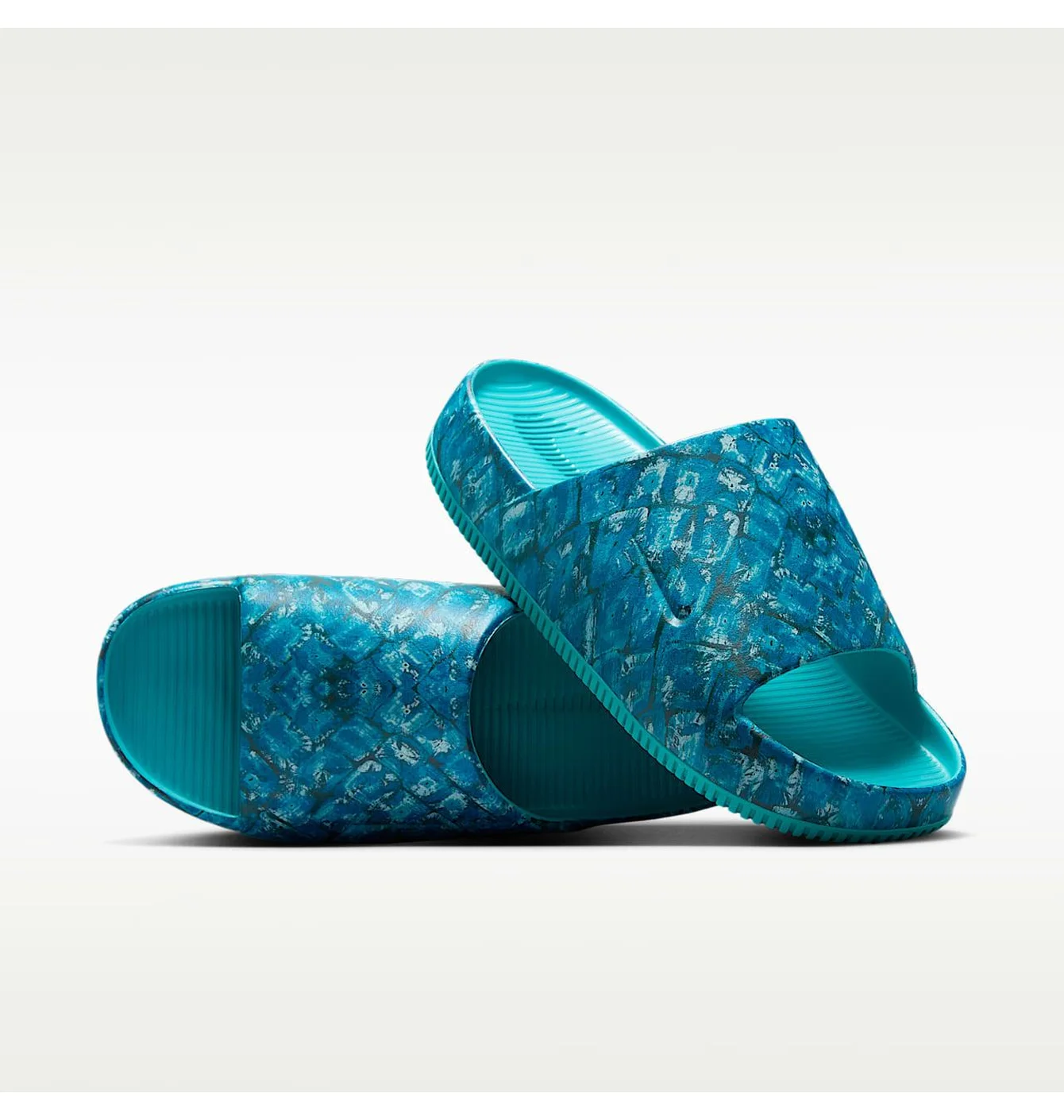 Тапочки жіночі Nike Calm X Norblack Norwhite Slides Green HM9209-300
