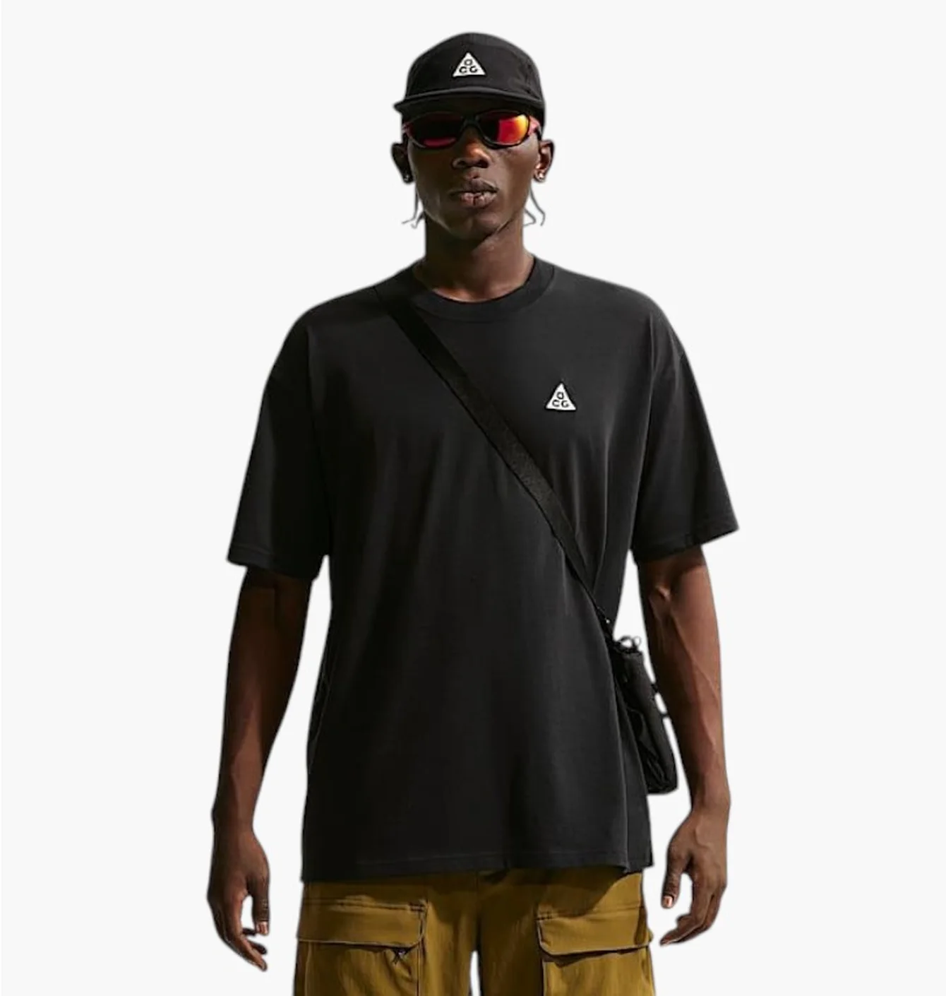 Футболка чоловіча Nike Acg Df Tee Lse 12Mo Camp Lt Black IH1288-010