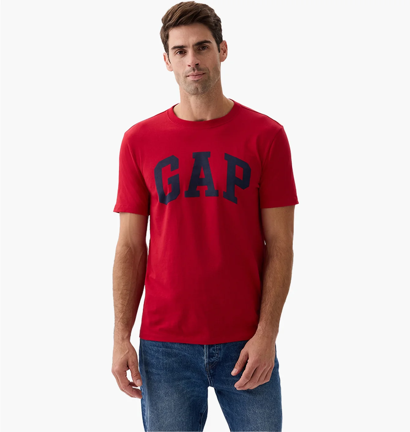 Футболка чоловіча Gap Everyday Soft Crewneck T-Shirt Red 855769071