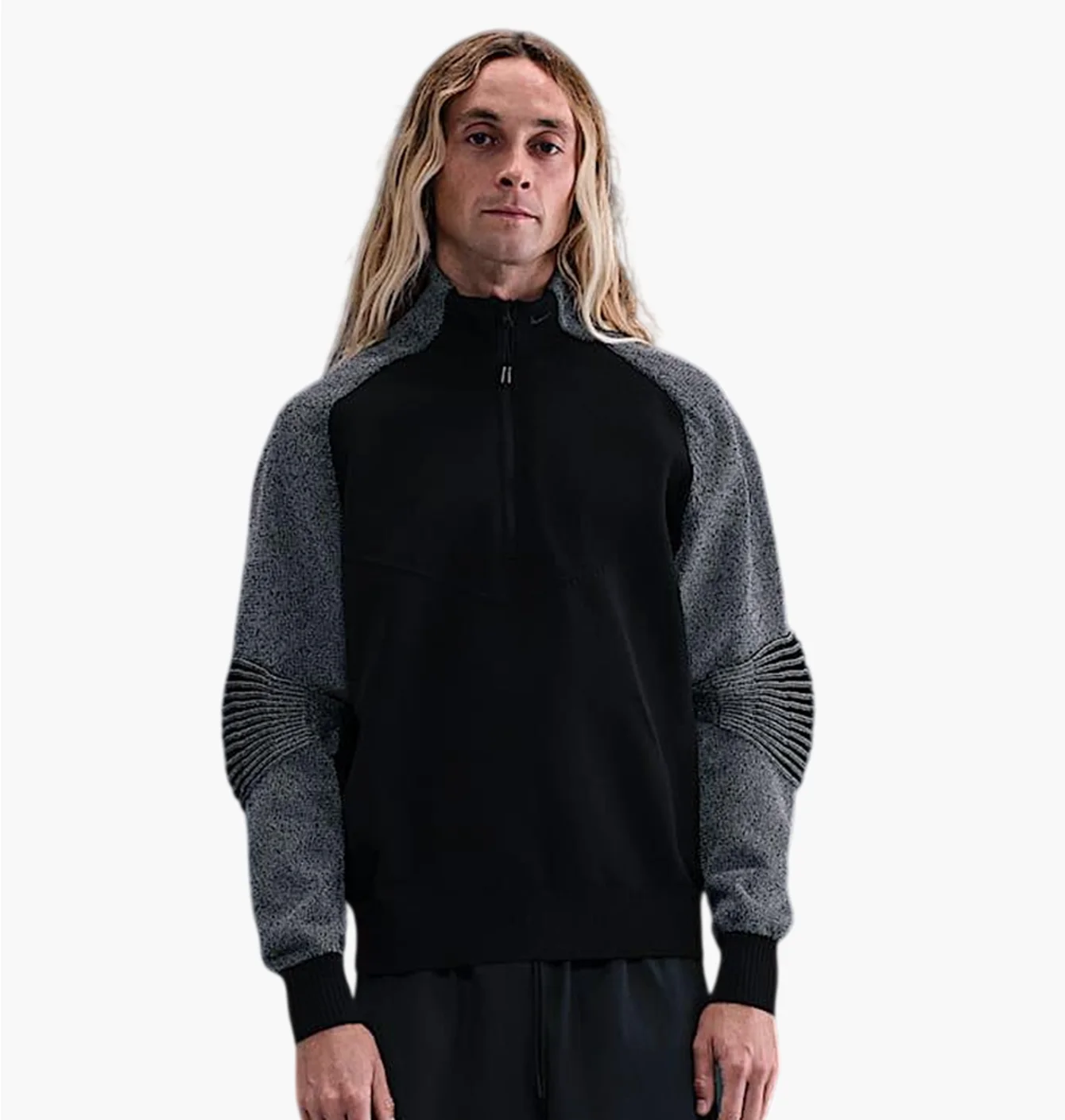 Кофта чоловіча Nike Nk Tch Pro Reflct Wr Black/Grey HV1399-010