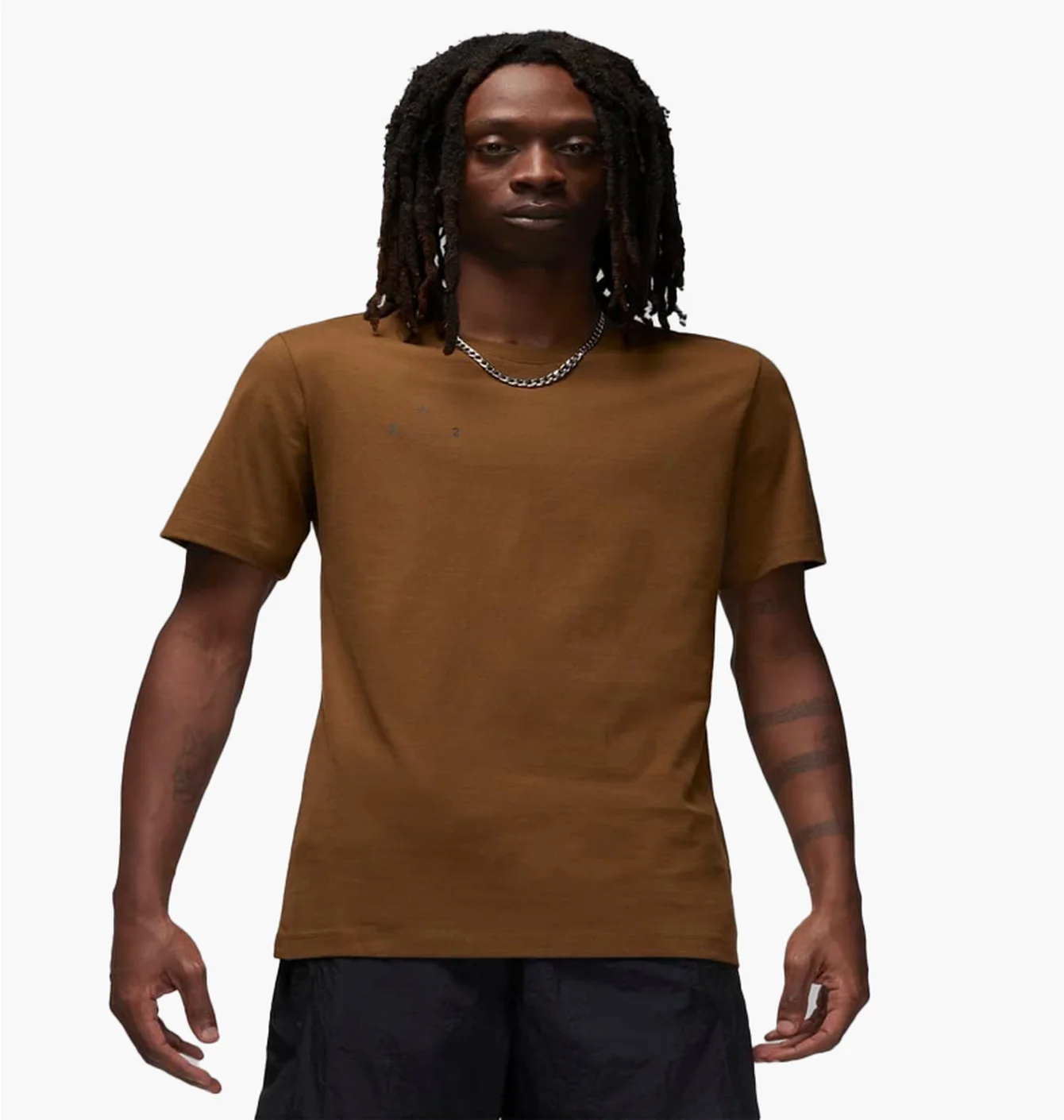 Футболка чоловіча Air Jordan 23Engineered Crew Shirt Brown DQ7358-385
