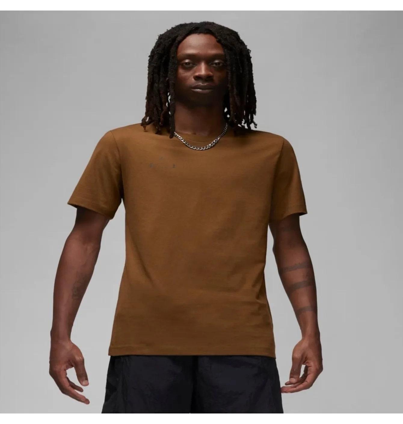 Футболка чоловіча Air Jordan 23Engineered Crew Shirt Brown DQ7358-385