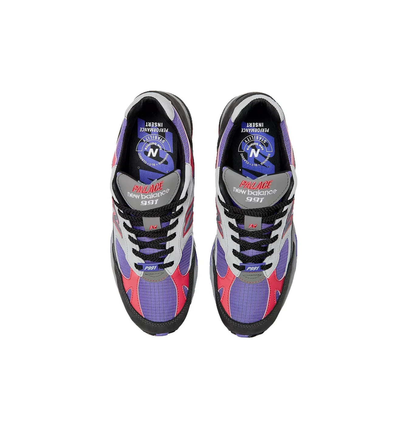 Кросівки унісекс New Balance 991 Miuk Palace Grey/Black W991PLE