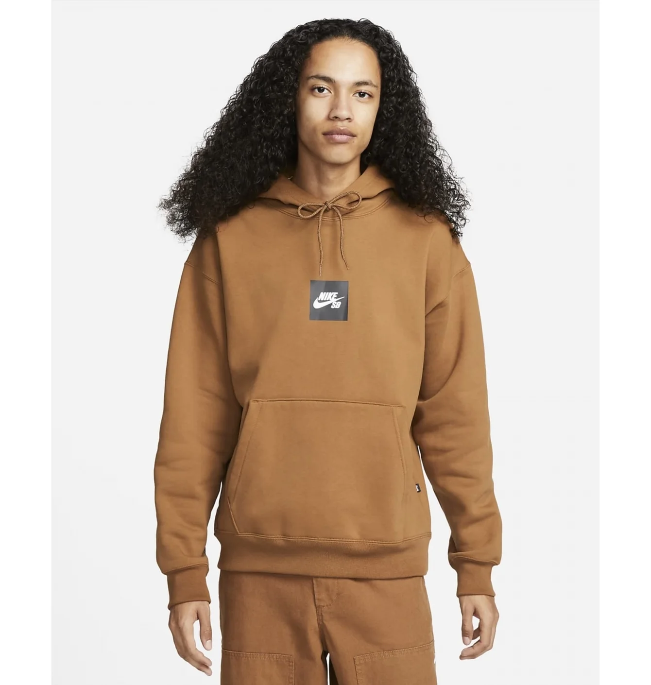Худі Nike SB Pullover (коричневе)