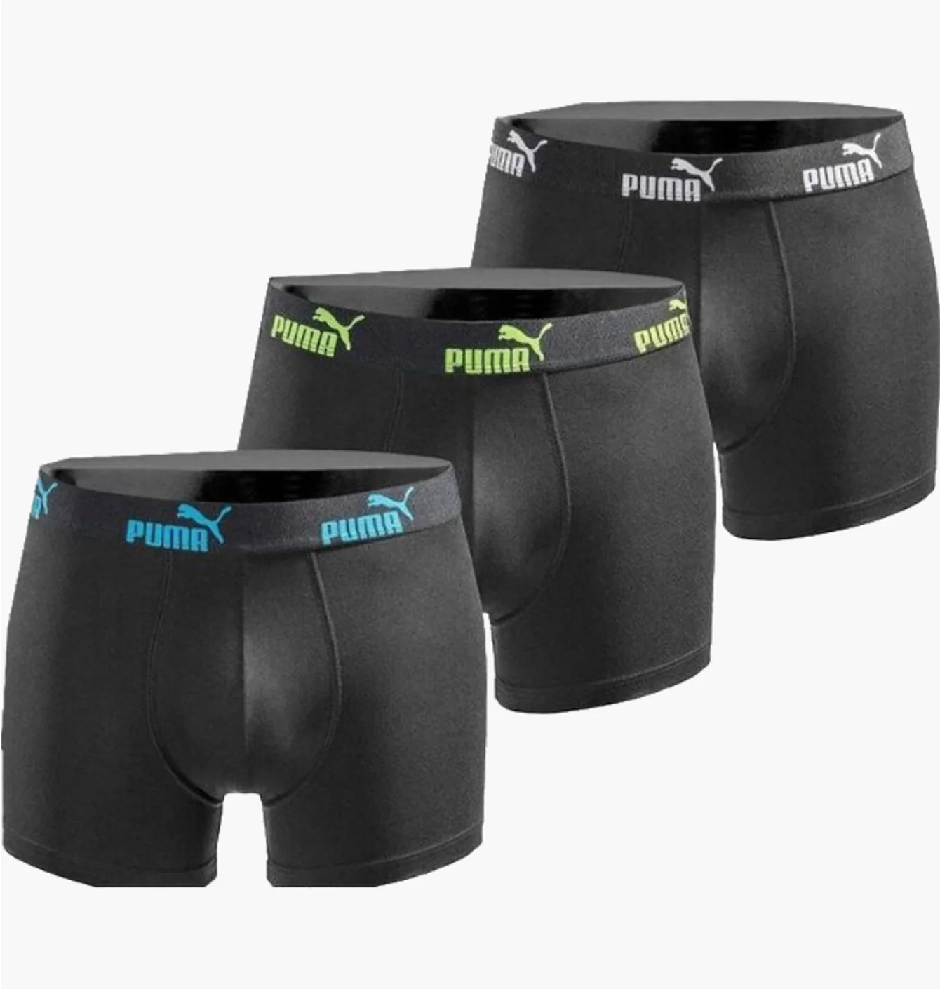 Труси чоловічі Puma Everyday Coton Stretch (3 шт) Black 100003547-010