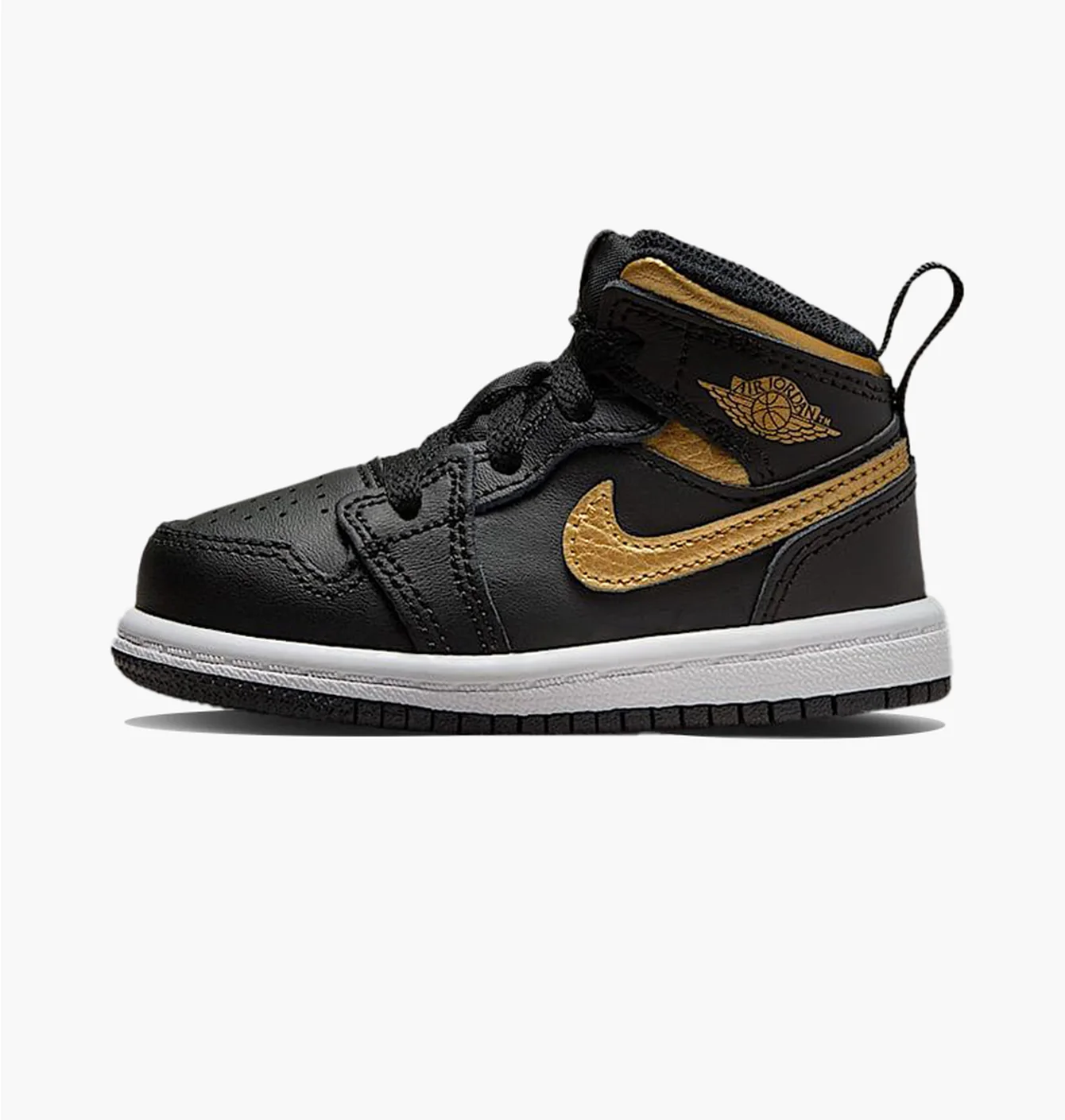 Кросівки дитячі Air Jordan 1 Mid Black DQ8425-071