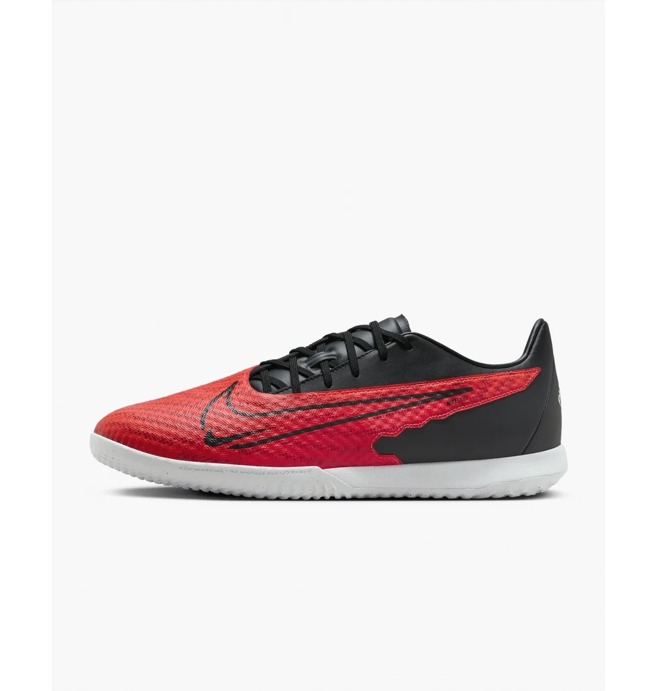 Футзалки унісекс Nike Phantom Gx Academy Indoor/Court Soccer Shoes Red/Black DD9475-600
