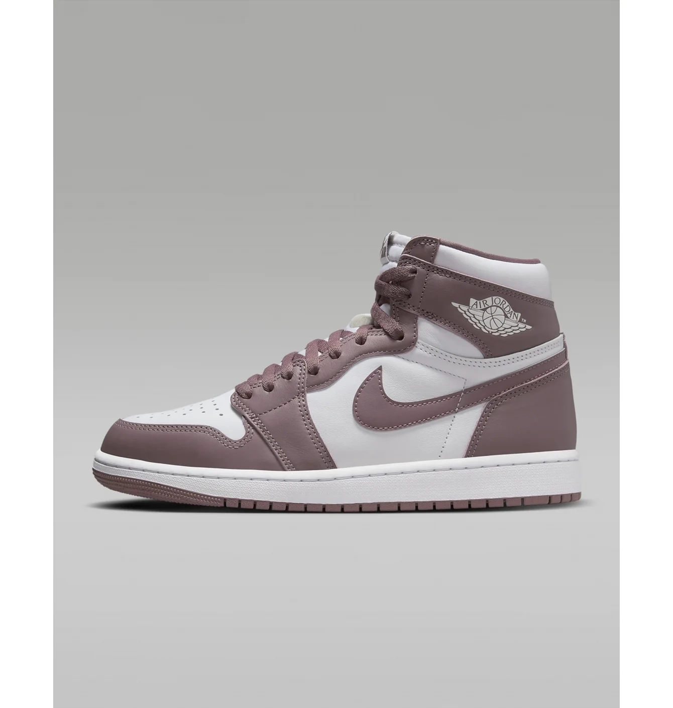 Air Jordan 1 Retro High Og Shoes White/Bordo