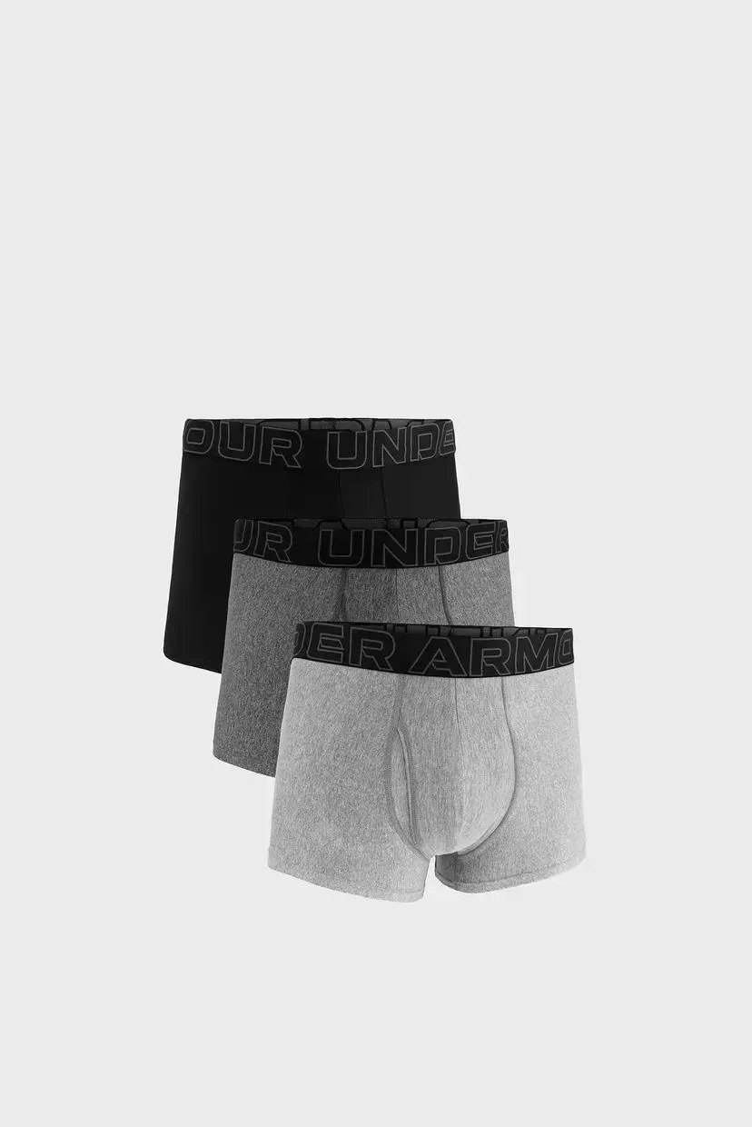 Труси-боксерки чоловічі Under Armour Performance Tech - Solid 3 3Pk (1383882-035)