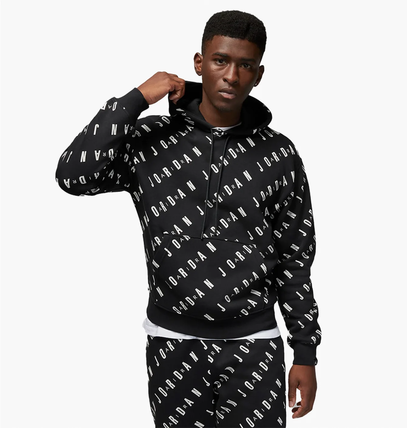 Air Jordan Essentials Allover Heritage Print Fleece