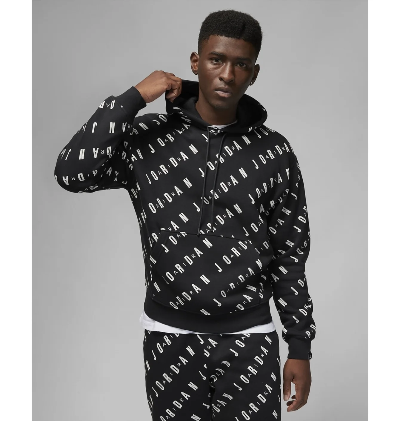 Air Jordan Essentials Allover Heritage Print Fleece