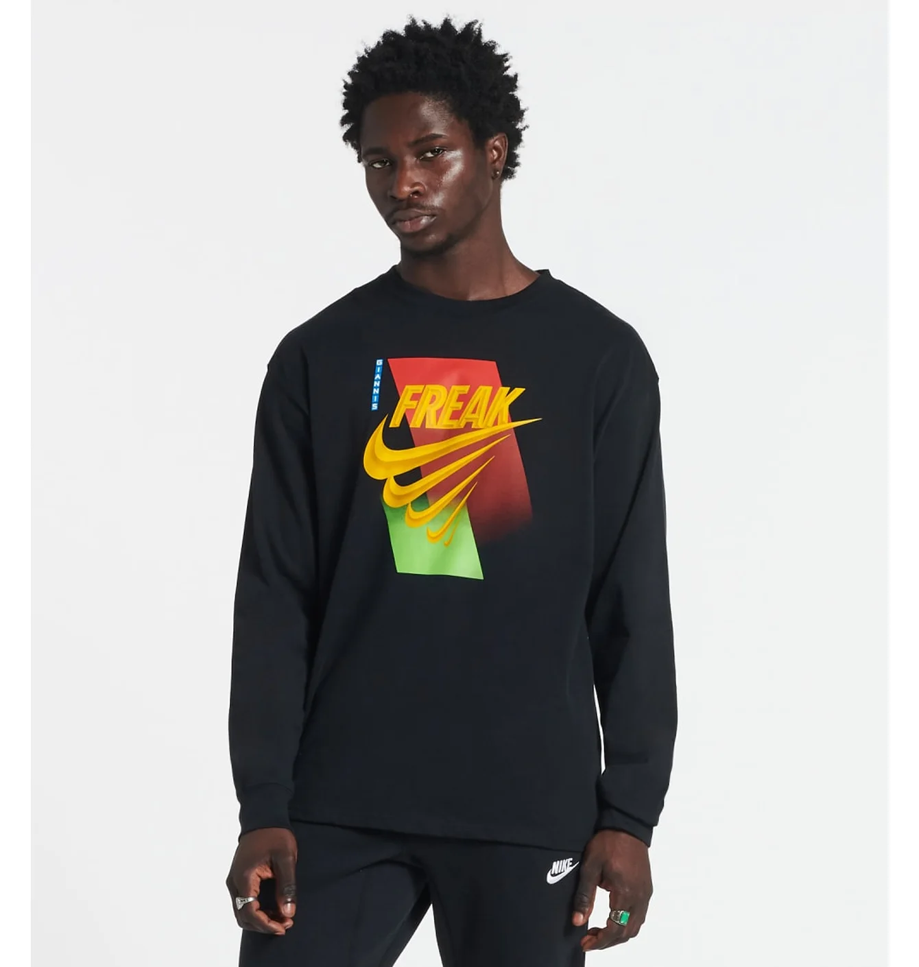 Футболка чоловіча Nike Freak Max90 Tee Black Dm2451-010