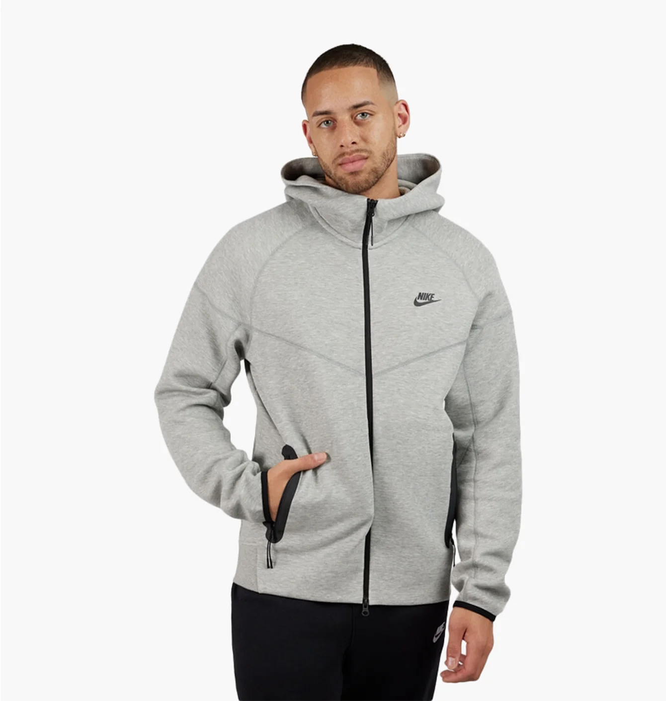 M NK TCH FLC FZ WR HOODIE