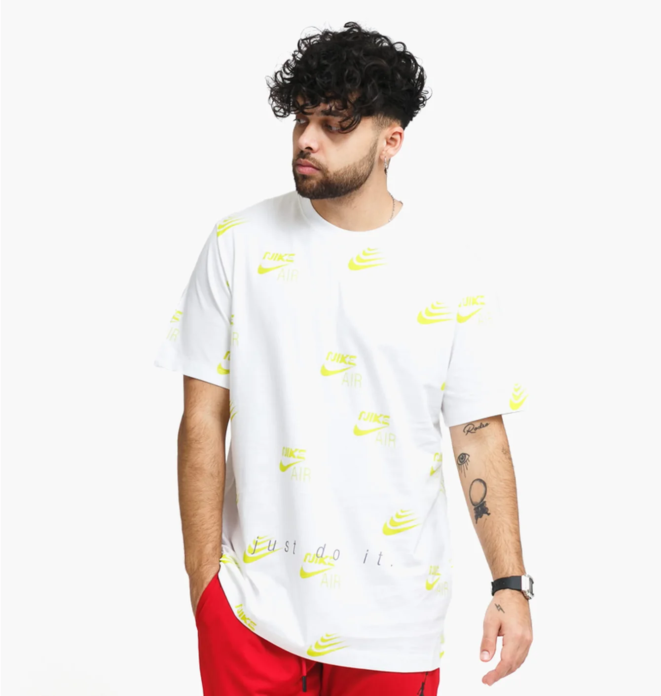 Футболка Nike Sportswear Tee Multibrand All Over Print
