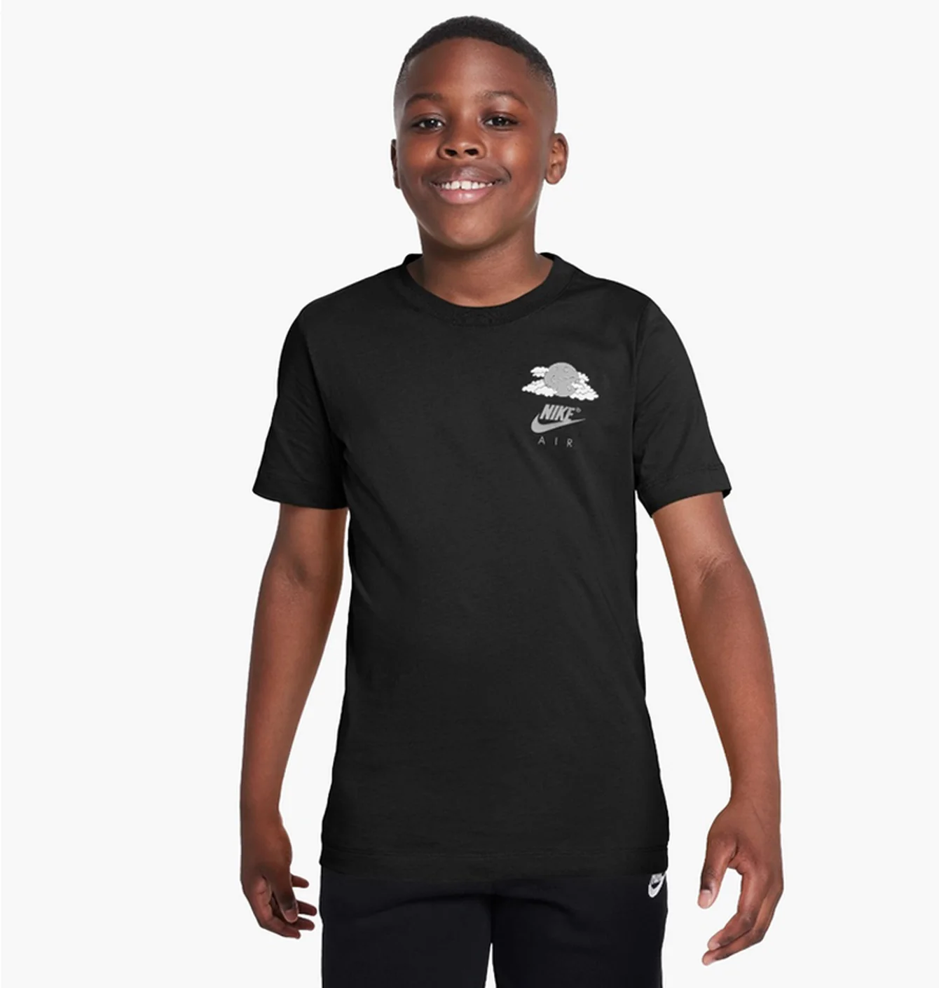 Футболка дитяча Nike Nsw Tee Air 2 Black FN9619-010