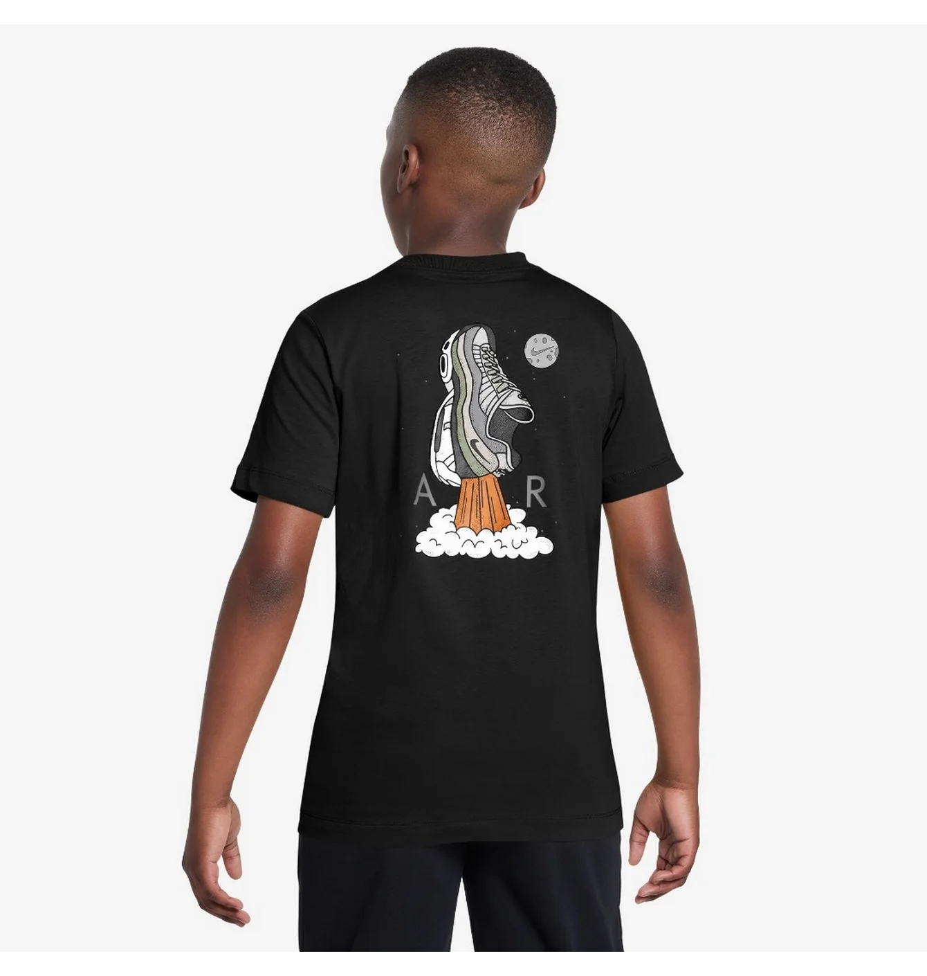 Футболка дитяча Nike Nsw Tee Air 2 Black FN9619-010