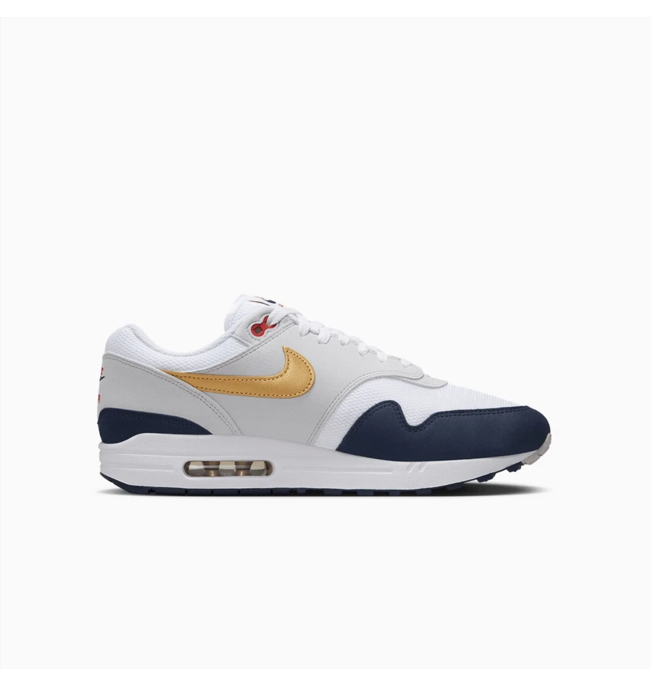 Кросівки чоловічі Nike Air Max 1 Olympics White/Grey HM9604-400