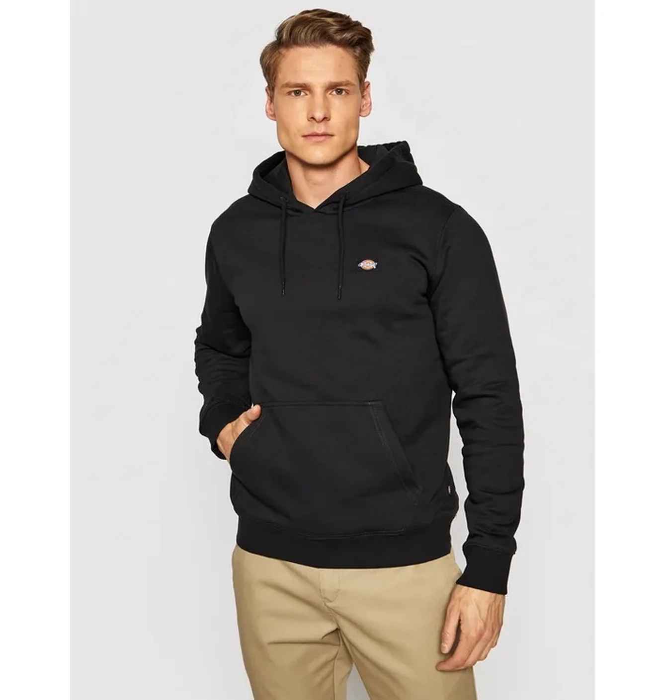 Худі чоловіче Dickies Icon Logo Black DK0A4XCBBLK1