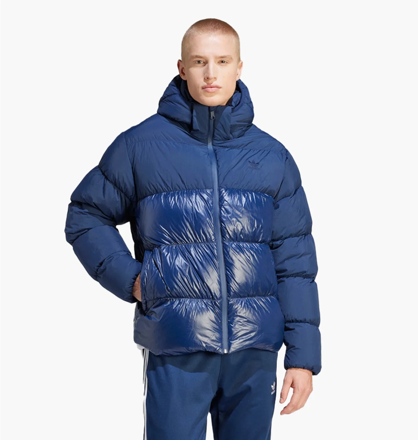 Пуховик чоловічий Adidas Adicolor Down Regen Hooded Puffer