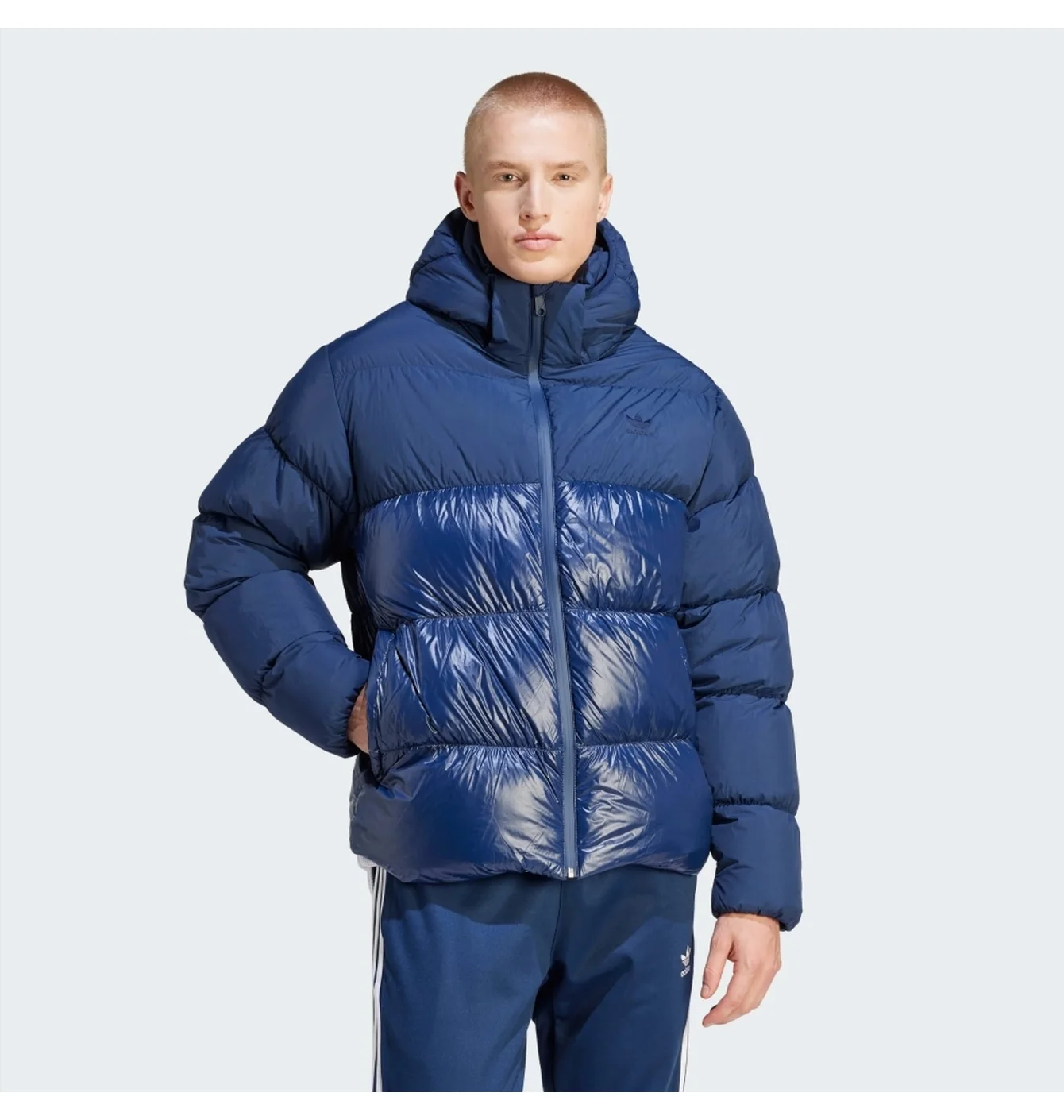 Пуховик чоловічий Adidas Adicolor Down Regen Hooded Puffer
