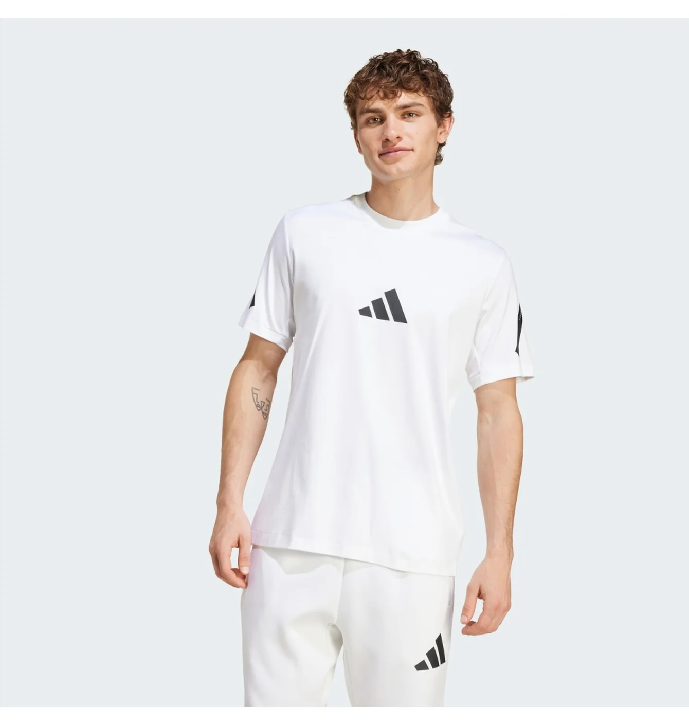 Футболка чоловіча Adidas Z.N.E. T-Shirt White JE3078