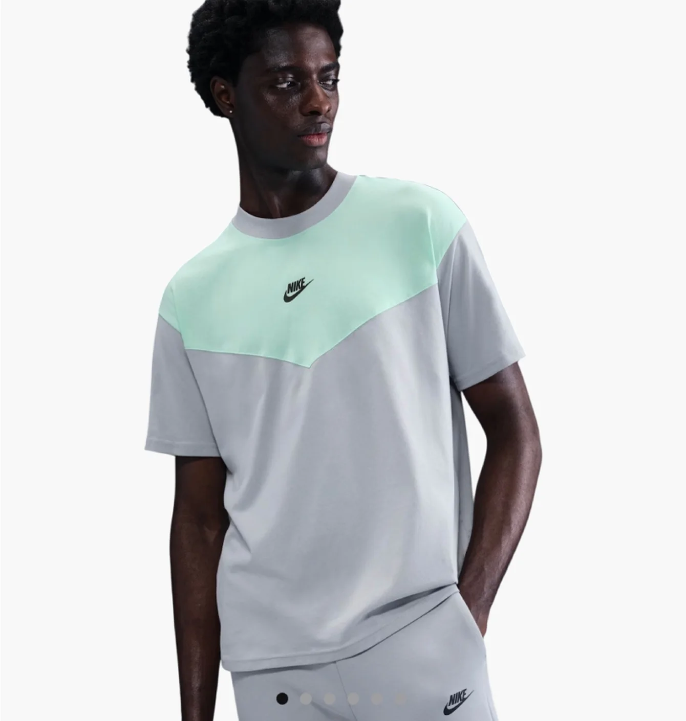 Футболка чоловіча Nike Sportswear Grey IH4301-012