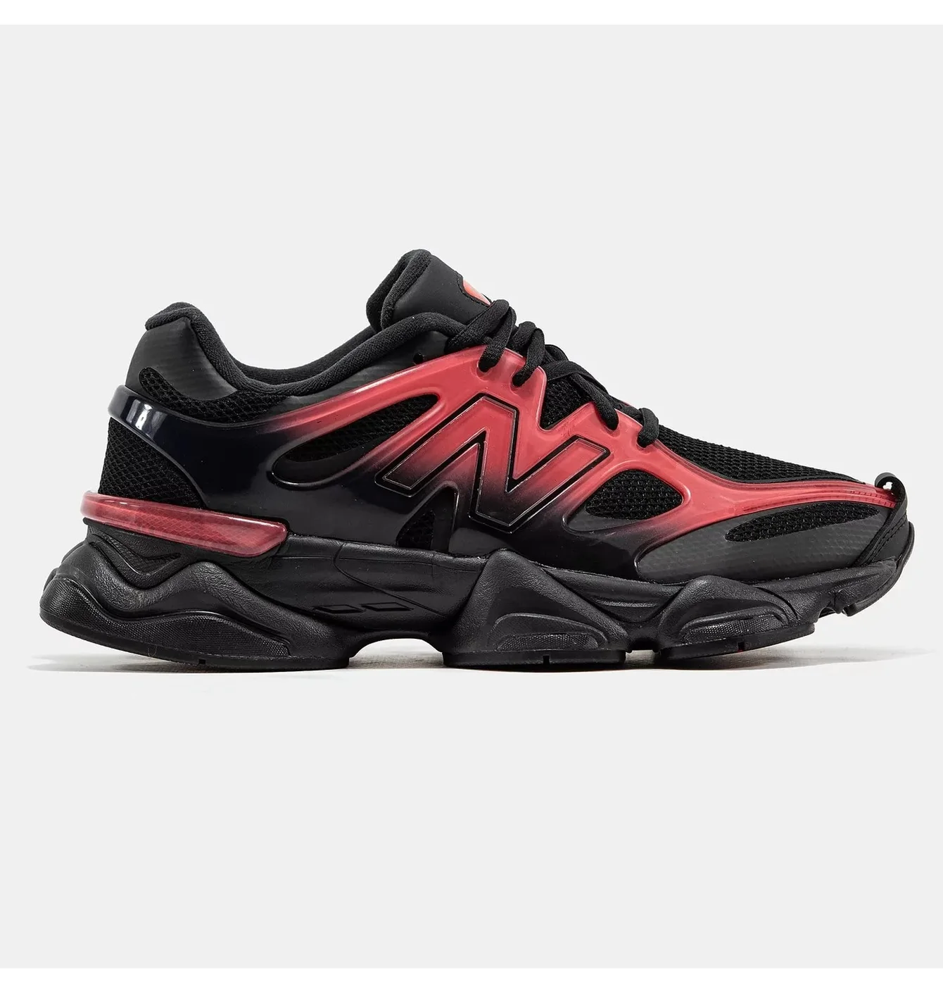 New Balance 9060 Black Red Gradient