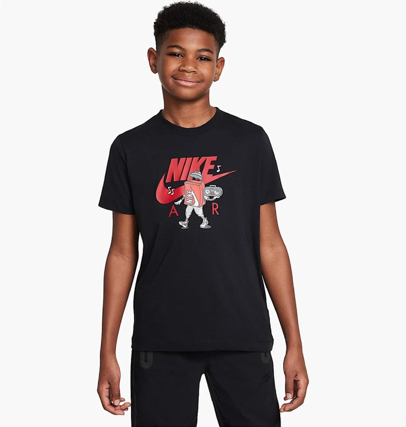 Футболка дитяча Nike Shoebox Graphic Tee Black HM5661-010