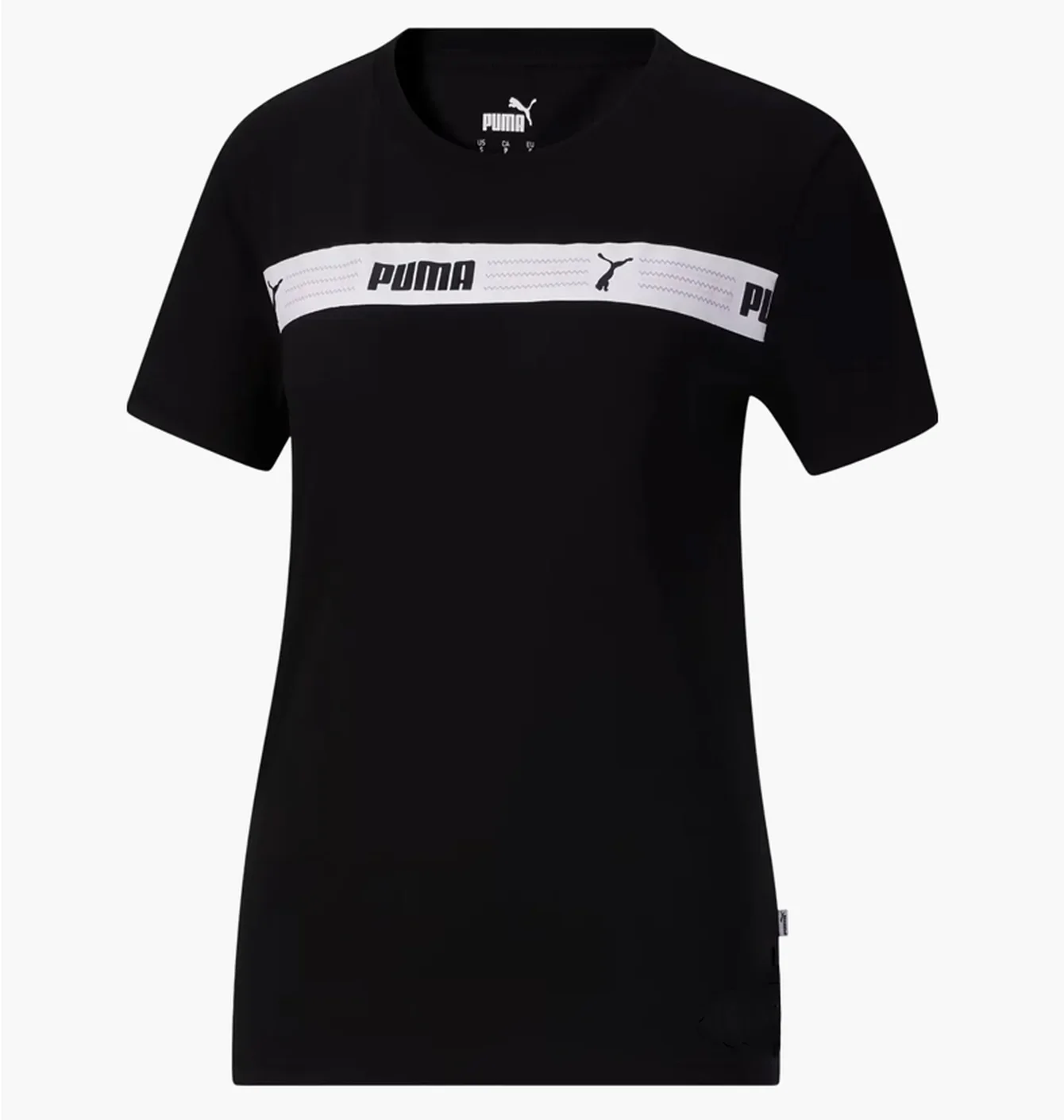 Футболка жіноча Puma LINE UP SCRIPT Black 678750-01