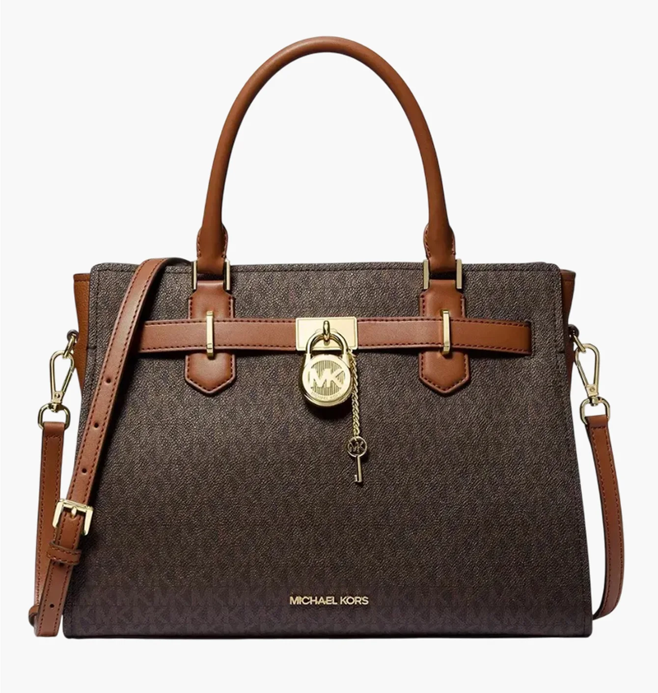Сумка жіноча Michael Kors Hamilton Brn Brown 35F1GHMS2B