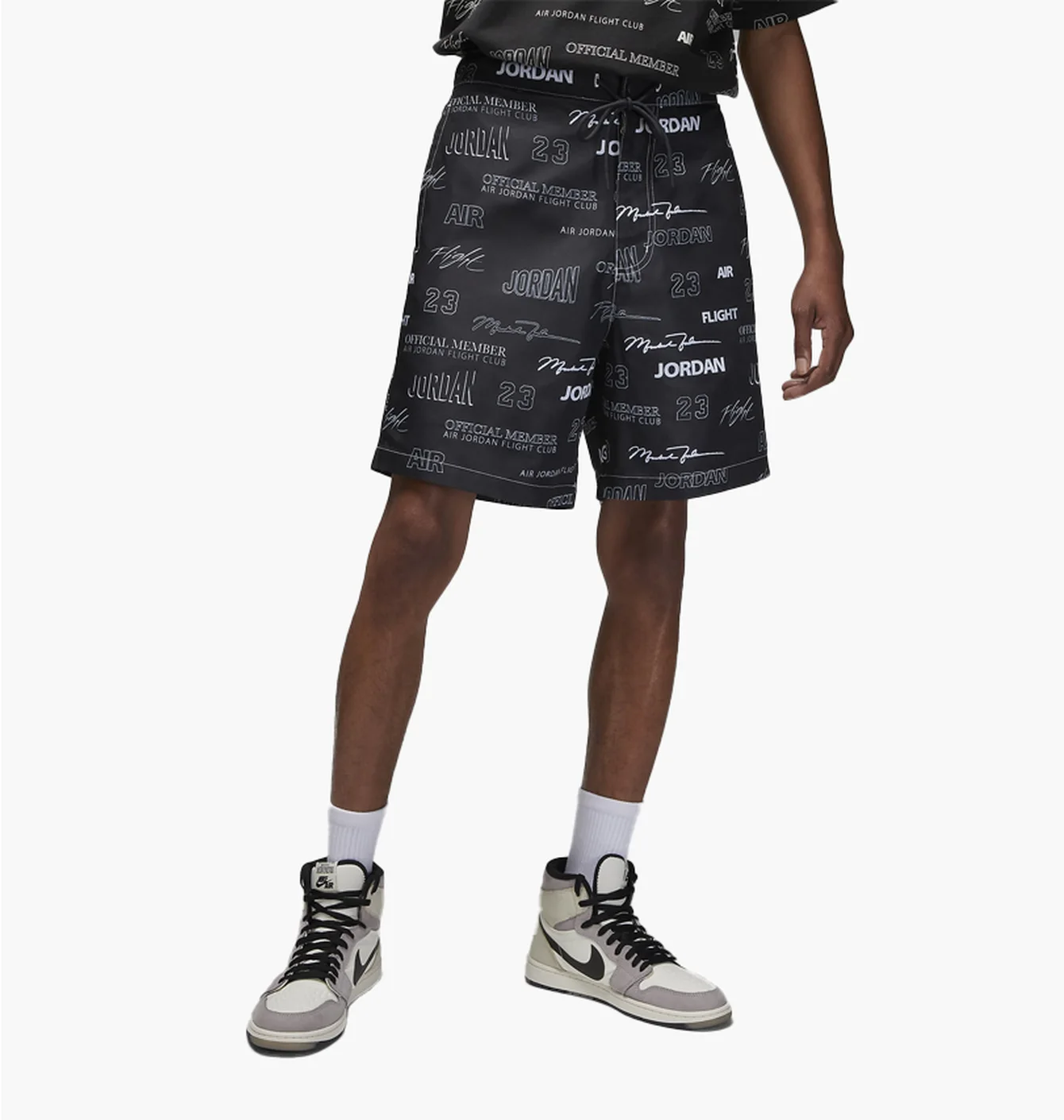 Шорти чоловічі Air Jordan Flight Mvp Black DX9726-045