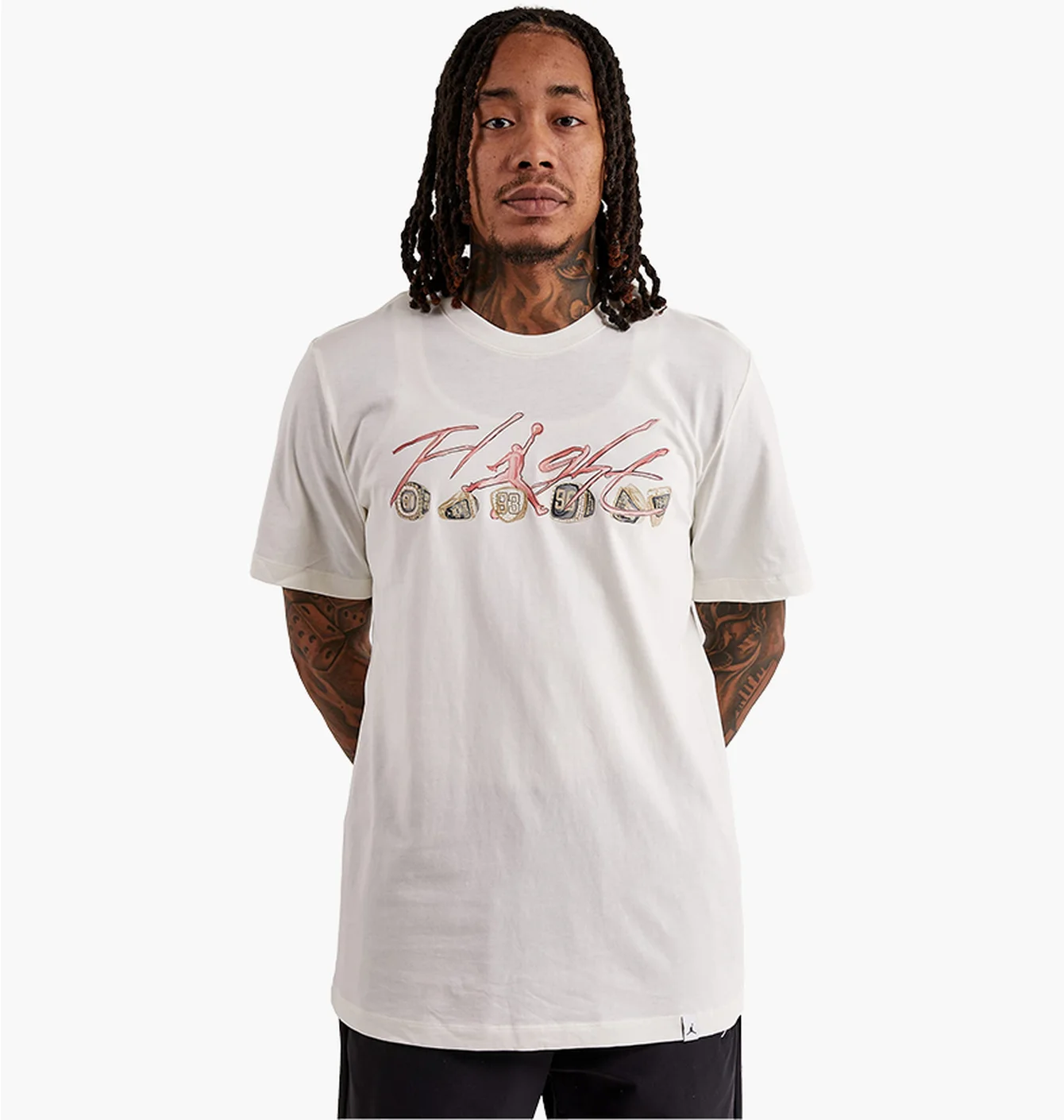 Футболка чоловіча Air Jordan Flight Essential Rings Tee White FN5966-133