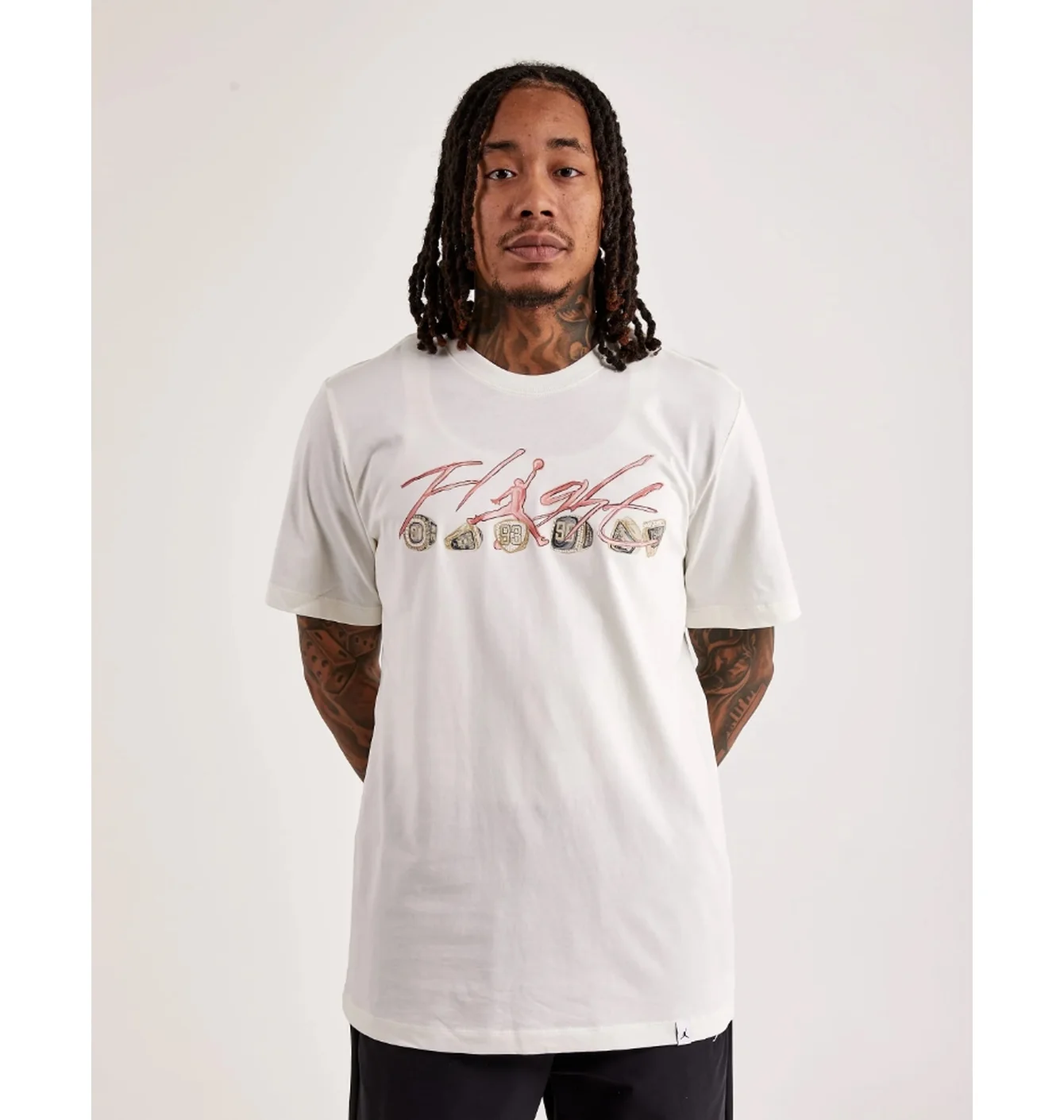 Футболка чоловіча Air Jordan Flight Essential Rings Tee White FN5966-133