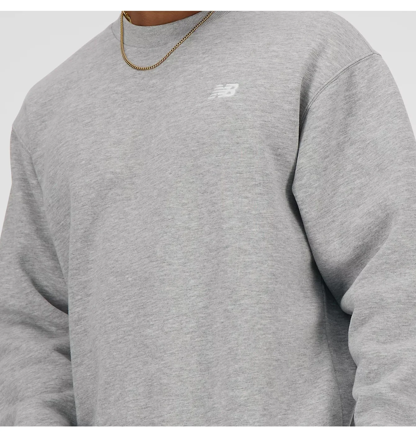 New Balance Sport Essentials Fleece Crew grey