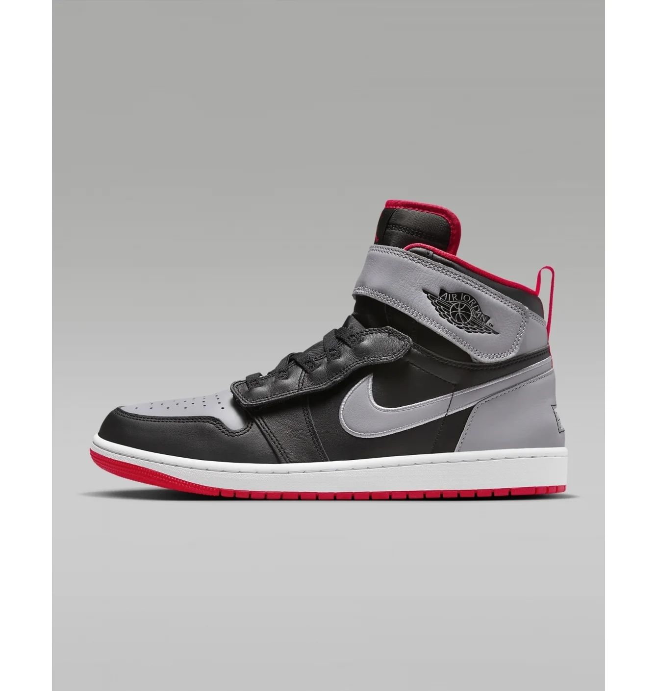 Кросівки чоловічі Air Jordan 1 Hi Flyease Black/Grey CQ3835-010