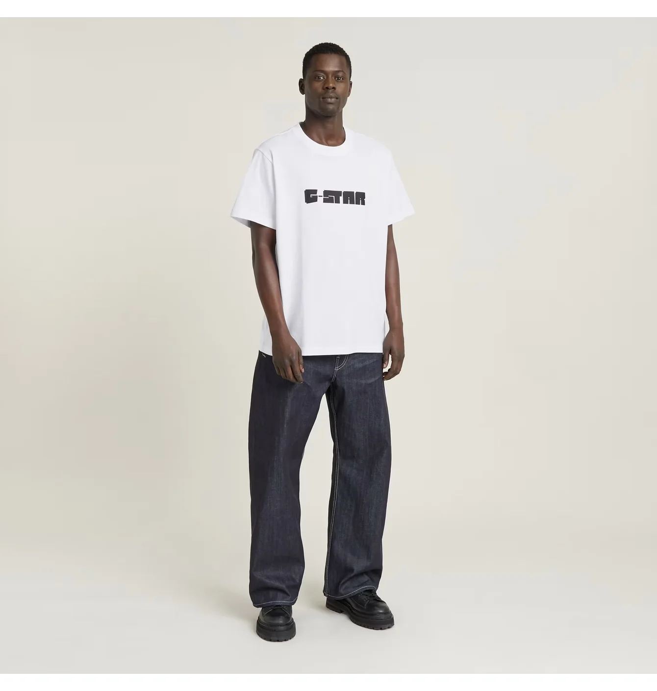 Gstar Script TS White