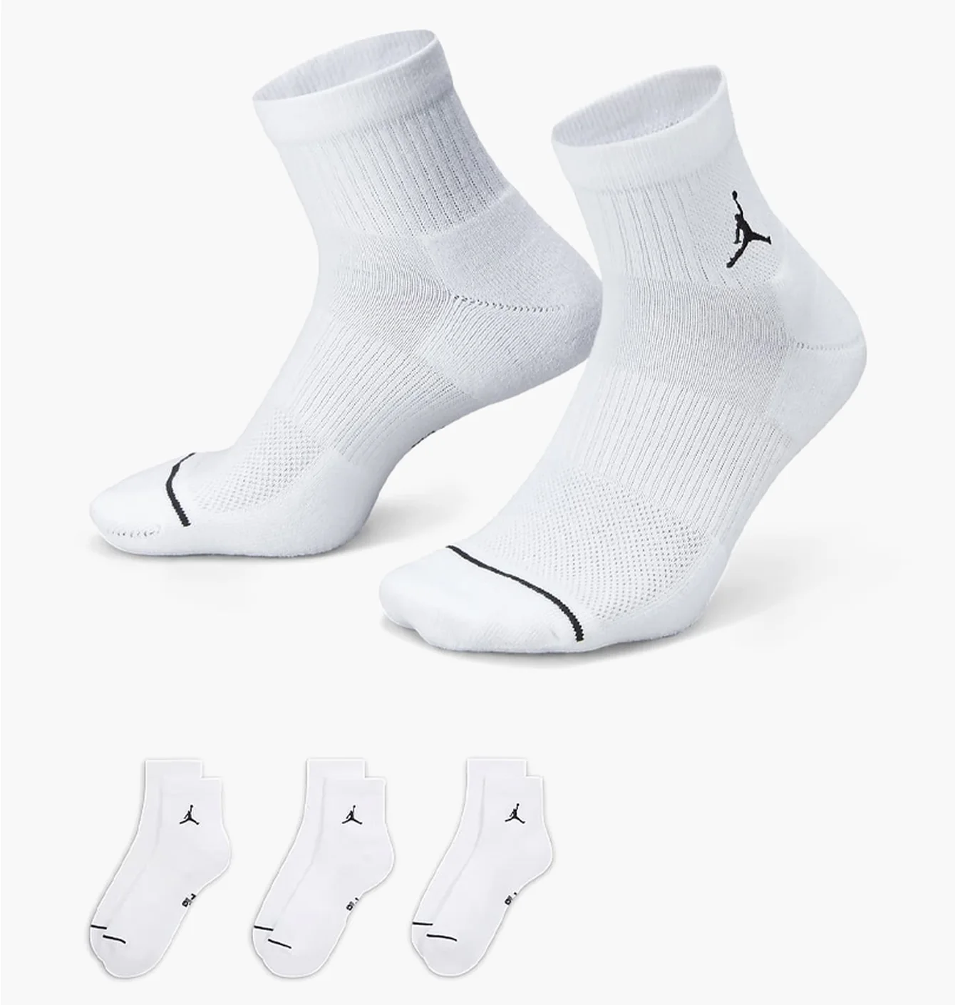 Jordan Cush Poly Ankle (3 пары)