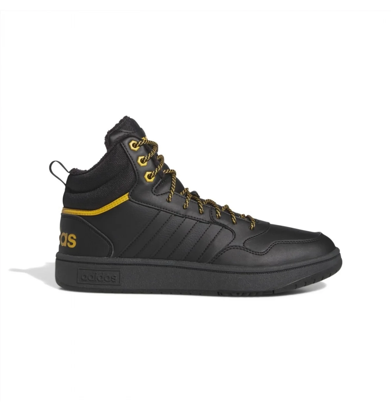 Кросівки чоловічі Adidas Hoops 3.0 Mid Wtr Black IG7928