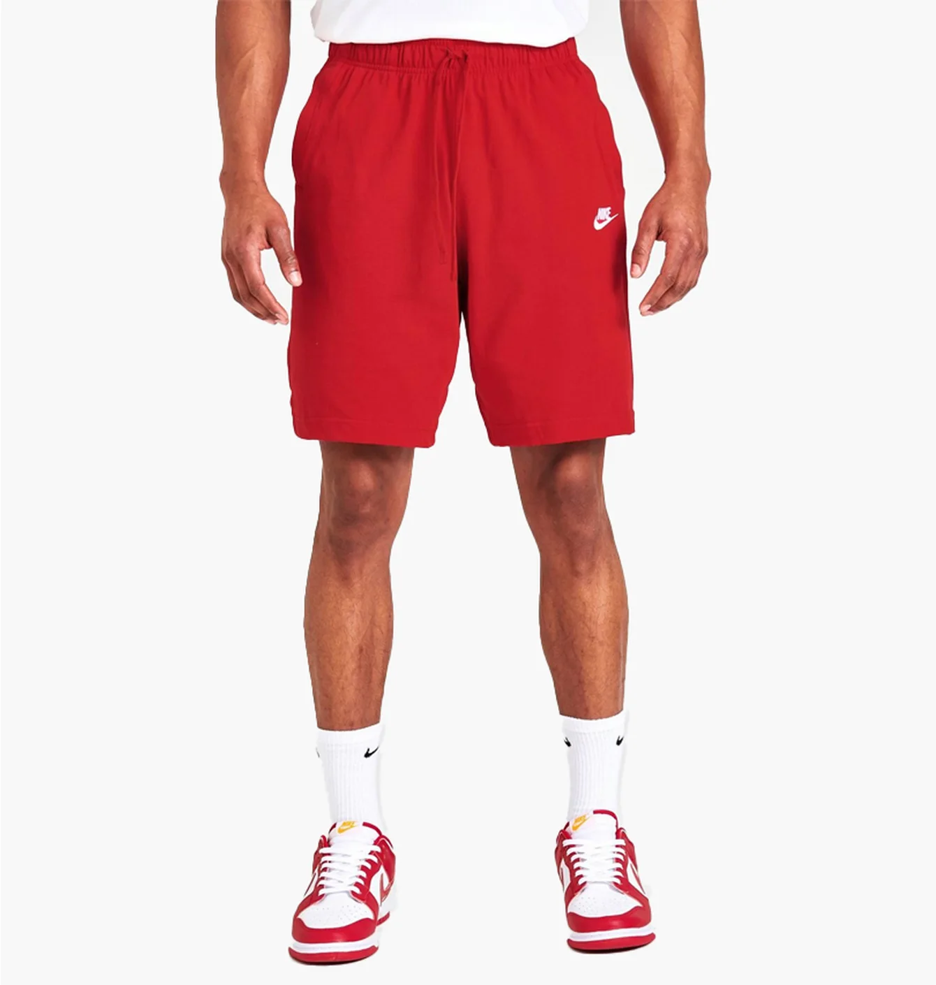 Шорти чоловічі Nike Sportswear Club Fleece Shorts Red Bv2772-658